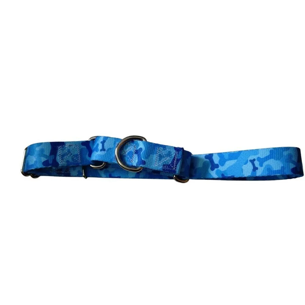 Country Brook Design Bone Camo Polyester Martingale Dog Collar
